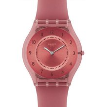 Swatch Burgundy Softness Women's Watch SFR103