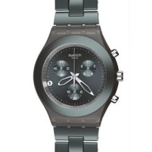 Swatch Irony Full- Blooded Chronograph Aluminum Men's Watch Svcm4007ag