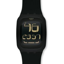 Swatch Touch Black Mens Watch SURB100