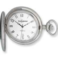 Swingtime Stainless Steel Quartz Pocket Watch