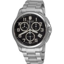 Swiss Army 241453 241453 Unisex Steel Bracelet Chronograph Date Watch