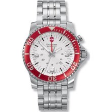 Swiss Army Maverick II Alarm Stainless Steel Mens Watch 24141 ...