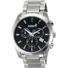 Swiss Made Solid Steel Zaspero Chronograph Quartz Watch Gogl10464