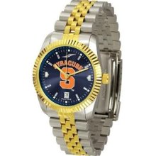 Syracuse University Men's Stainless Steel Alumni Dress Watch