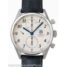 Tag Heuer Carrera Heritage 41mm Chrono Calibre 16 Cas2111.fc6292 B&p Ret: $4,600