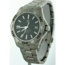 Tag Heuer Mens Aquaracer Automatic Black Dial Wap2010.ba0830 Watch