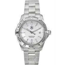 Tag Heuer Watches Men's Aquaracer Silver Dial Stainless Steel Bracelet