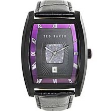 Ted Baker Leather Strap Ion-plated Men's watch #TE1064