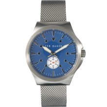 Ted Baker Mesh Strap Watch TE3041 Silver