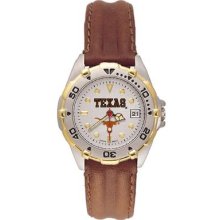 Texas Longhorns UT All Star Ladies Leather Strap Watch