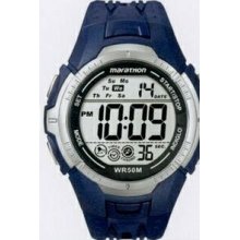 Timex Black/Silver 2-tone 1440 Sports Digital Full Size Watch