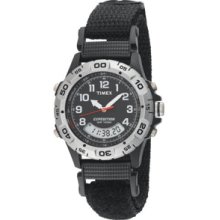 TIMEX EXPEDITION RESIN COMBO CLASSIC ANALOG BLACK/SILVER