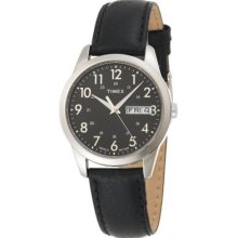 Timex Mens Black Dial Black Strap Watch - T2n107pf