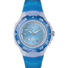 Timex Sport Marathon Jelly Blue Dial Blue Resin Strap Watch - T5k3654e