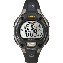 Timex T5E961 Unisex Ironman 30-Lap Grey Resin Black Bezel Case Digital