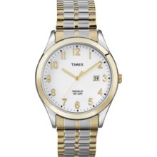 Timex Two Tone Stainless Steel Expansion Watch - T2n851kz - Men