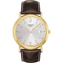 Tissot Carson Men's Silver Quartz Gold Watch