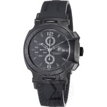 Tissot T-race Men's Automatic Chronograph Rubber Strap Watch T0484273705700