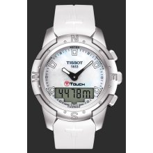 Tissot T-Touch wrist watches: T-Touch Ii Lady Titanium White t047.220.