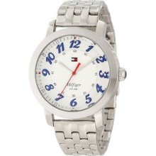 Tommy Hilfiger 1781216 Classic Silver Blue Numbers Ladies Watch