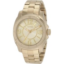 Tommy Hilfiger Gold-Tone Ladies Watch 1781139 ...