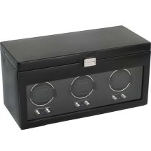 Triple Automatic Watch Winder With Cover And Storage, From Brookstone