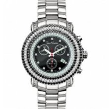 Triple Bezel 7.00ct Black and White Diamonds Joe Rodeo Watch