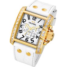 TW Steel Unisex White Dial Watch TW-Steel-TW110