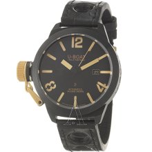 U-Boat Watches Men's 18K Gold Classico Golden Crown Watch 45-AB-18K-Y