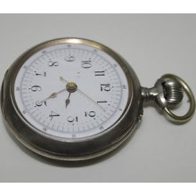 Unique Pocket Watch Louis Ulysse Chopard L.u.c Center Seconds 17 Jewels