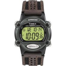 unisex Timex T48042Mns Expedition Digital Watch Green and Brown M ...