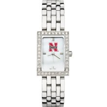 University Of Nebraska Allure Watch Stainless Steel Bracelet