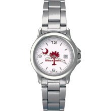 University Of South Carolina Watch In Stainless Steel - Varsity Ladies'