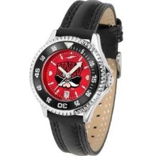 UNLV Running Rebels Ladies Leather Wristwatch