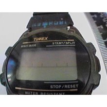 Unusual Timex 100 Feet Iron Man Lcd Quartz Watch Runs