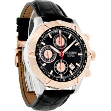 Valentino Homme Mens Rose Gold Stl Steel Automatic Chrono Watch V40lca3909-S009