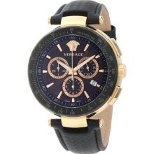 Versace Men's I8c80d598 S009 Mystique Rose Gold Ionplated Stainless Steel Chrono