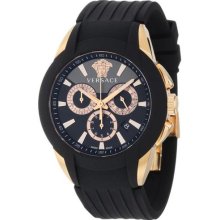 Versace Men's M8c80d008 S009 Character Rose Gold Stainless Steel Chrono Date