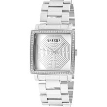 Versus Watches Women's Dazzle White Crystal White/Silver Dial Stainles
