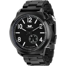 Vestal Canteen Metal Watch - Black/Lume/Brushed CTN3M05