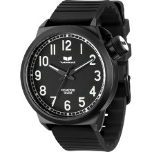 Vestal Canteen Rubber Watch - Black CTR3S01