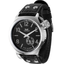 Vestal Canteen Watch - Black/Silver/Black/Cuff CTN3L06