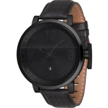 Vestal Doppler Slim Brushed Black Watch - Black regular