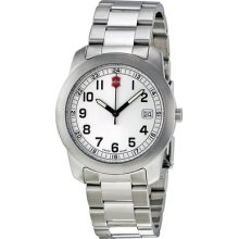 Victorinox Field Silver Dial Stainless Steel Mens Watch 26022.cb