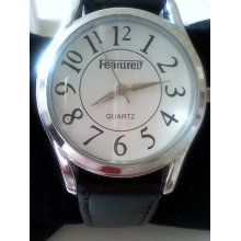 Vintage Mens Watch Quartz Watch Wrist Watch Featureli