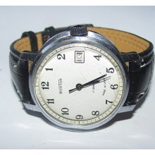 Vintage Russian Men's Watch Vostok(Ð²Ð¾ÑÑ‚Ð¾Ðº) 1990 17 Jewels,date