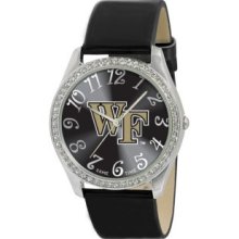 Wake Forest Demon Deacons Game Time Glitz Wrist Watch