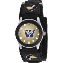 Washington Huskies Kids Rookie Black Youth Series Watch