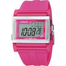 Watch Lorus Digital R2333gx9 MenÂ´s Pink