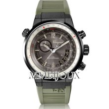 Watch Men's Salvatore Ferragamo F-80 Ref:fq201 0013 Pilot Chronograph 44 Mm